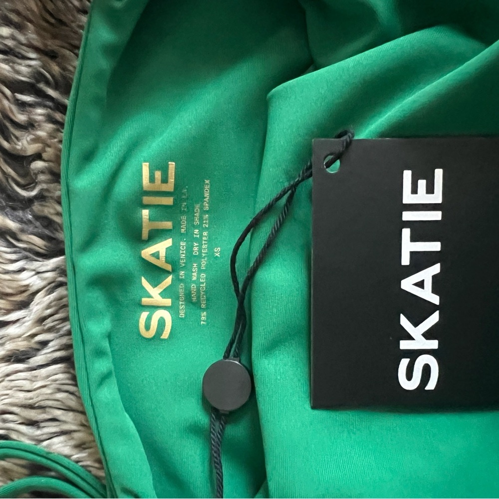 Skatie Green Swimsuit - Picture 2 of 2
